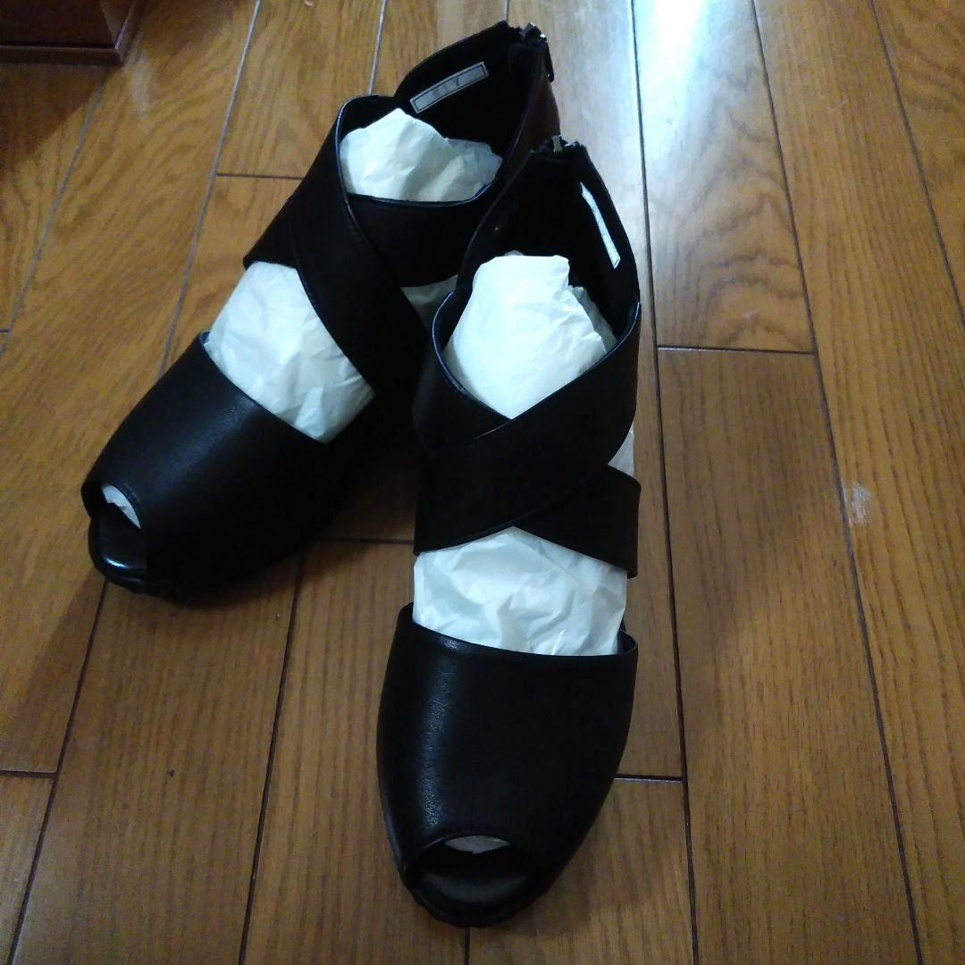 JS Heartlavel ジェイエスハートレーベル クロスベルトデザイン靴