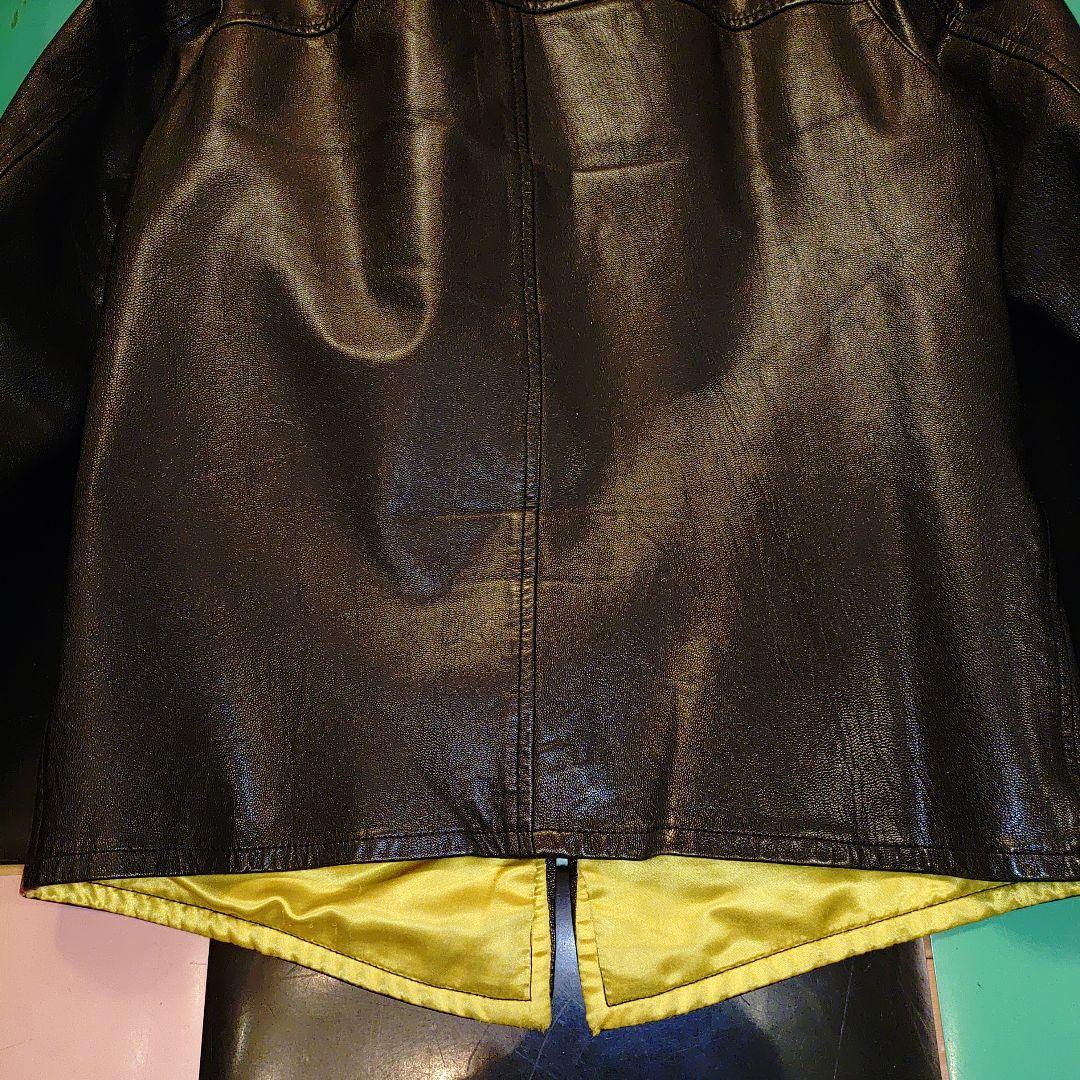 PERMANENT SLIDER ブラックレザージャケット RALEIGH