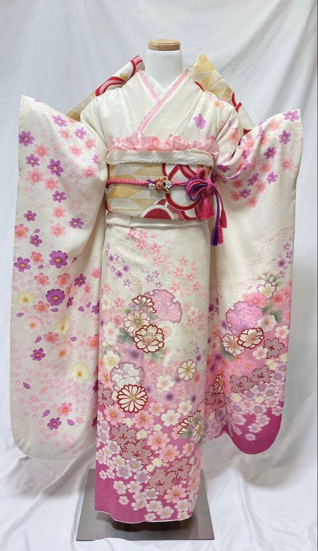 チョコ☆ 品 振袖フルセット　振袖　振袖セット　成人式　振袖7点セット