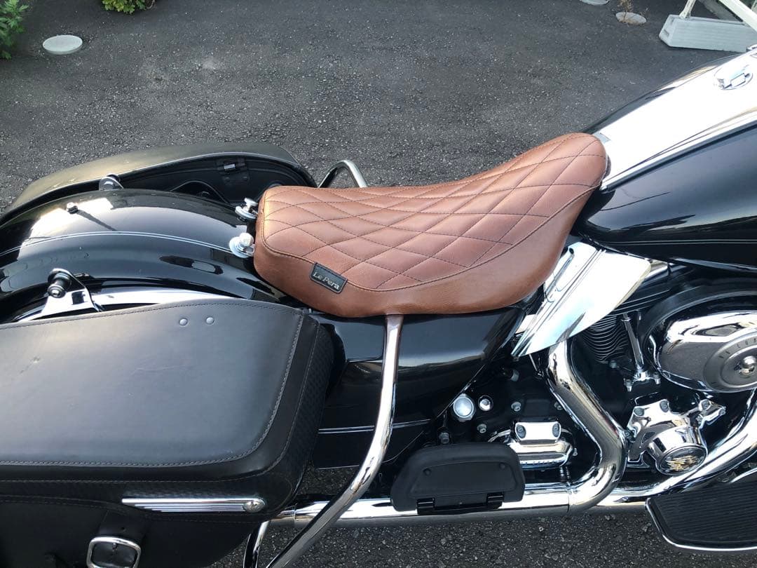 Le Pera ラペラ　STREAKER ツーリング用　ソロシート ブラウン