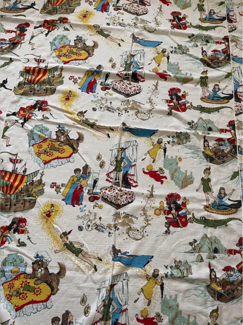 ☆ヴィンテージ　ピーターパン　ビンテージシーツ　カバー