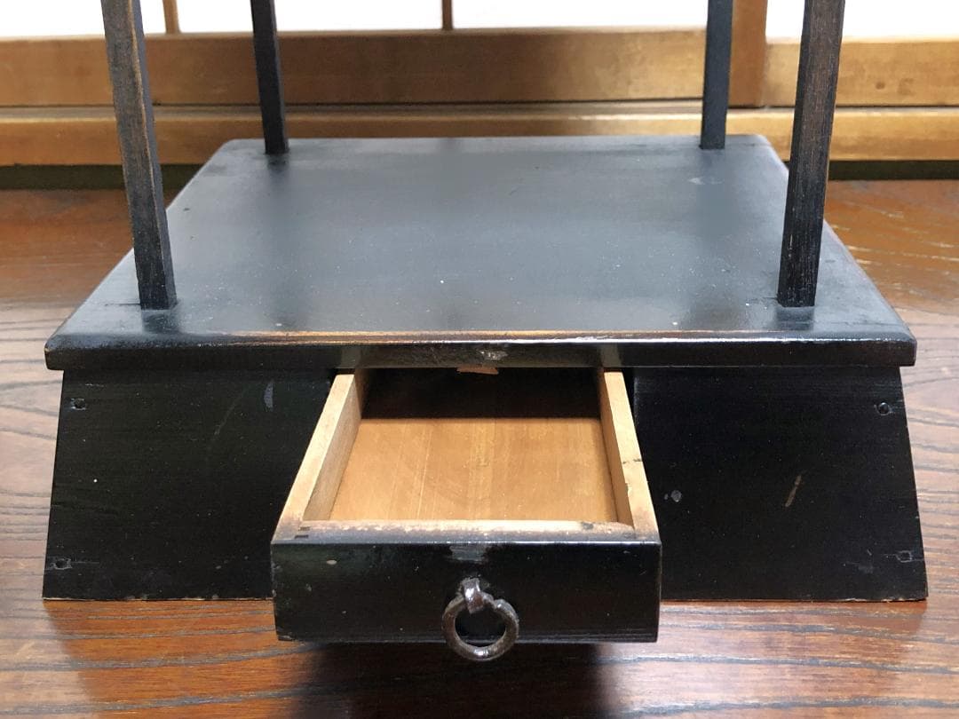 【 骨董行灯 】　蔵出品　全高80.5ｃｍ