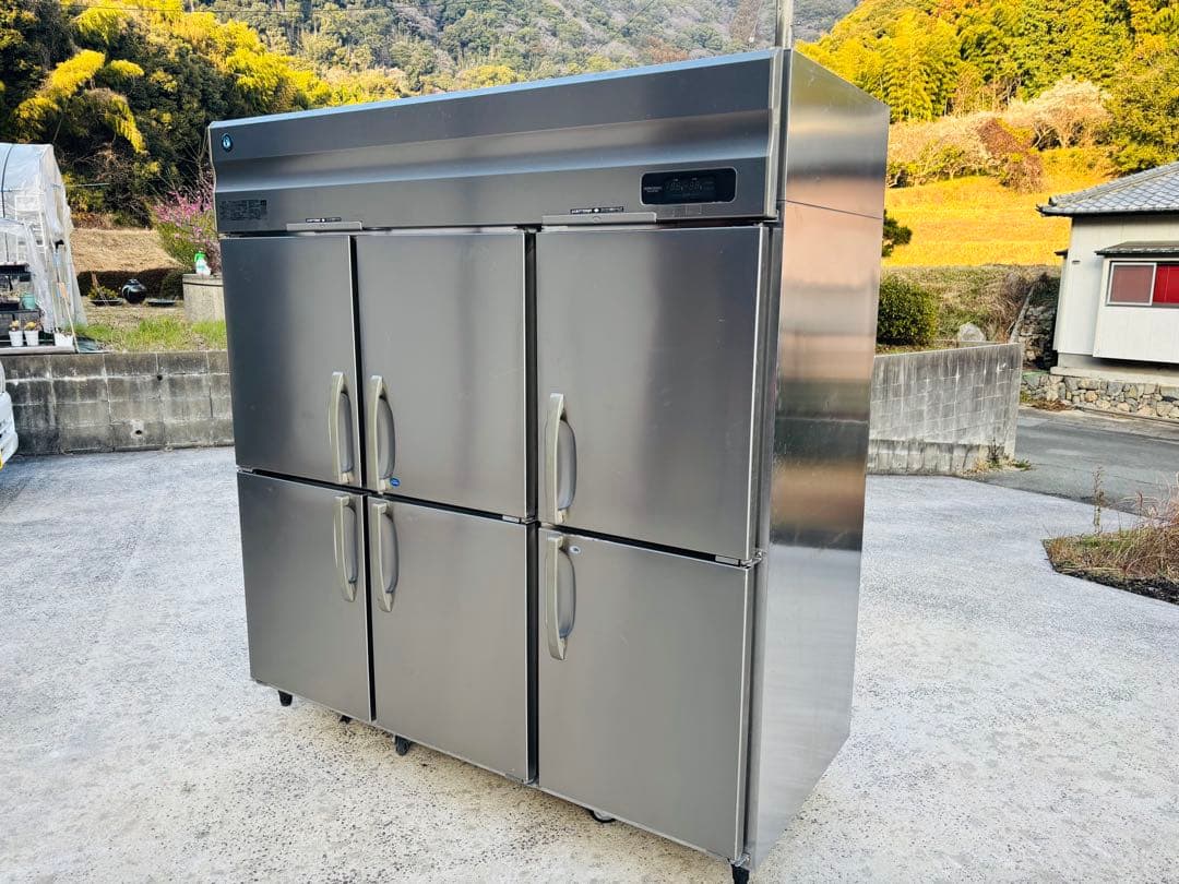 Ｍ33★ホシザキ★縦型冷凍冷蔵庫 6ドア冷凍冷蔵庫 2凍4冷 業務用 中古 厨房