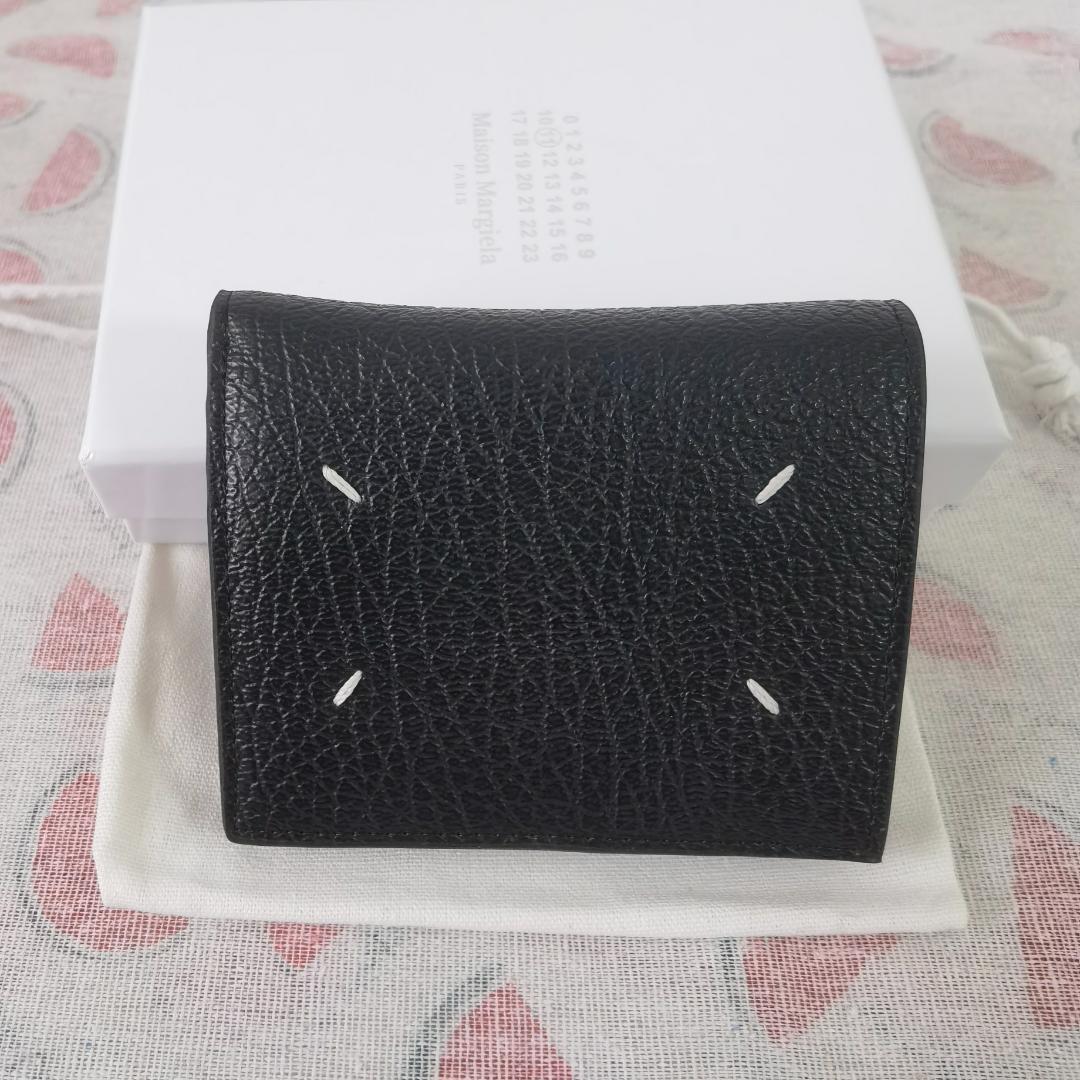 Maison Margiela レザー バイフォールド 小銭入れ 財布