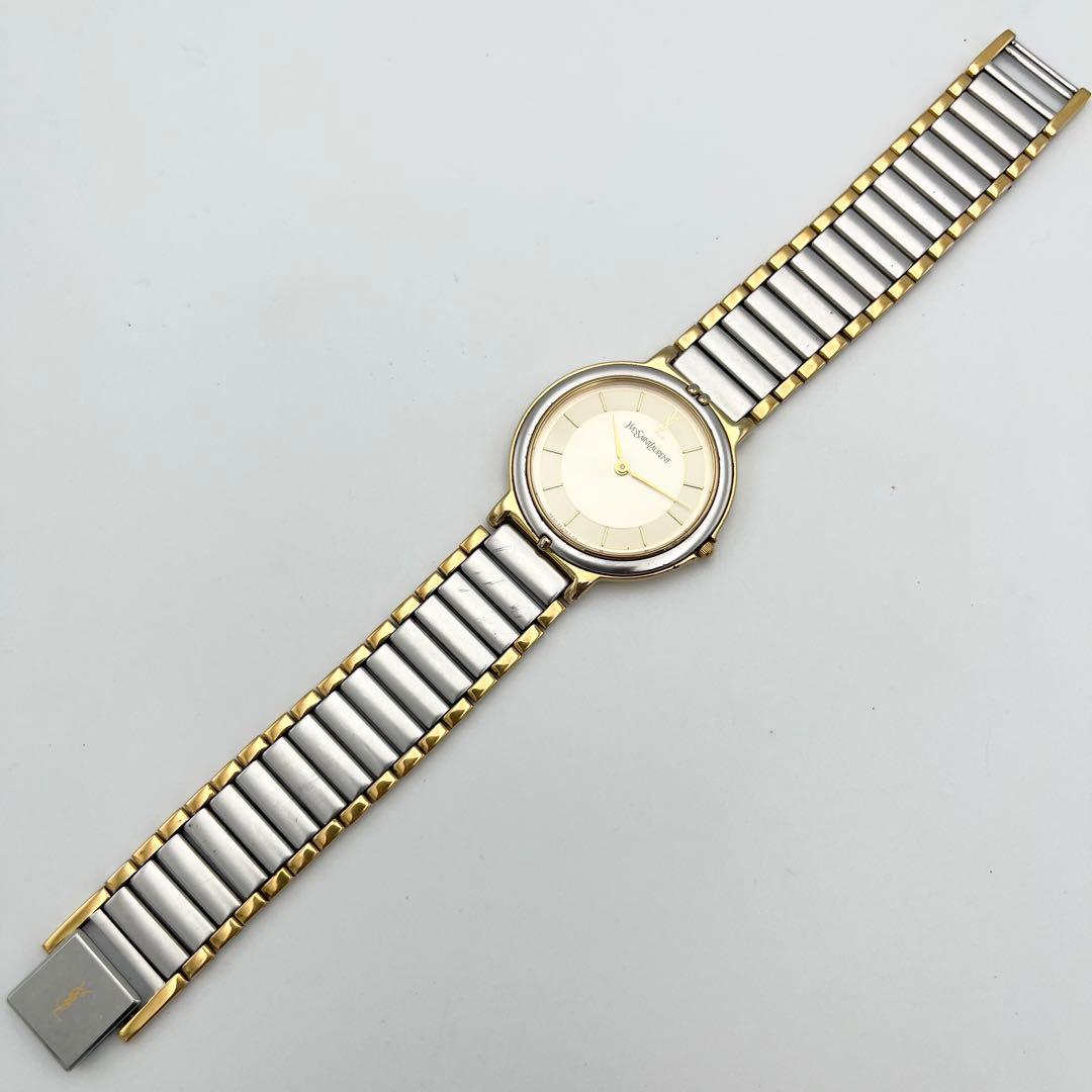 稼動品 メンズ イヴサンローラン コンビYSL 4620-E62267 腕時計