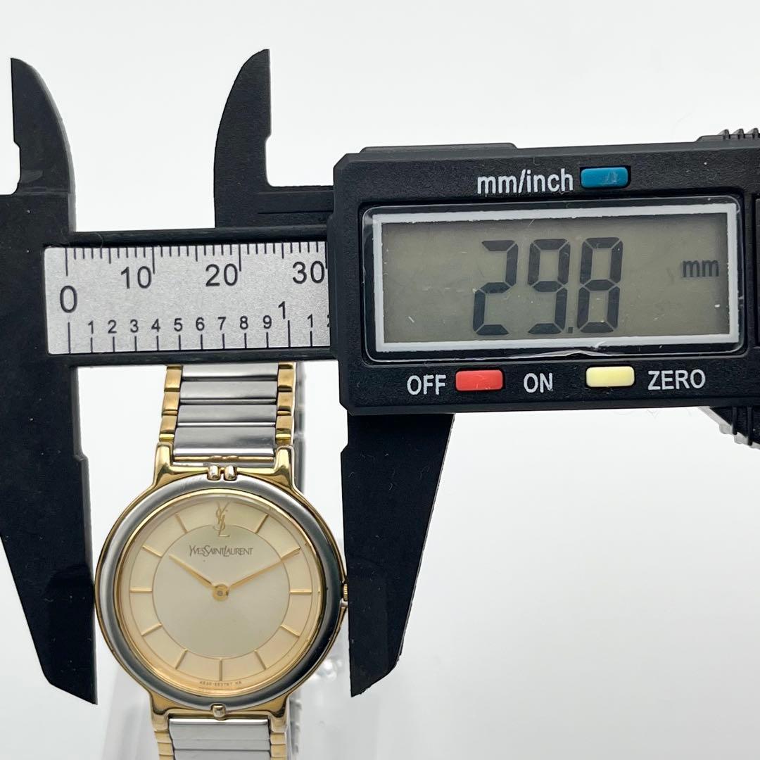 稼動品 メンズ イヴサンローラン コンビYSL 4620-E62267 腕時計
