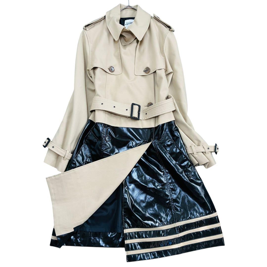 【美品希少】ジャンポールゴルチエ　トレンチコート コート　40 L 切替