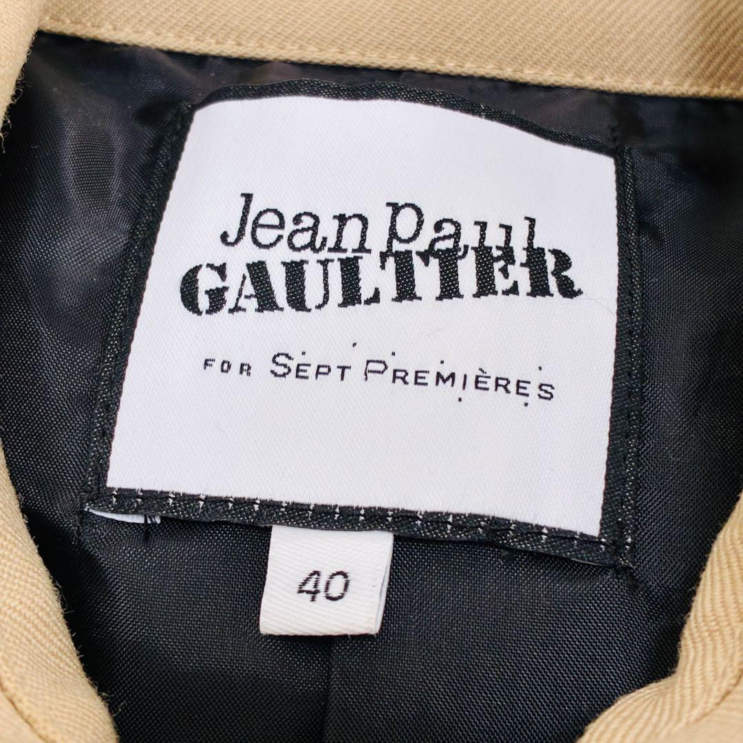 【美品希少】ジャンポールゴルチエ　トレンチコート コート　40 L 切替