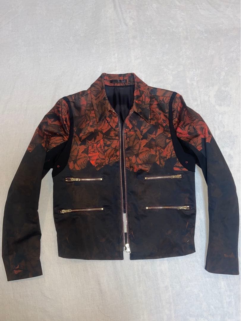 SMAP着用/Paul smith 赤薔薇ライダースジャケット