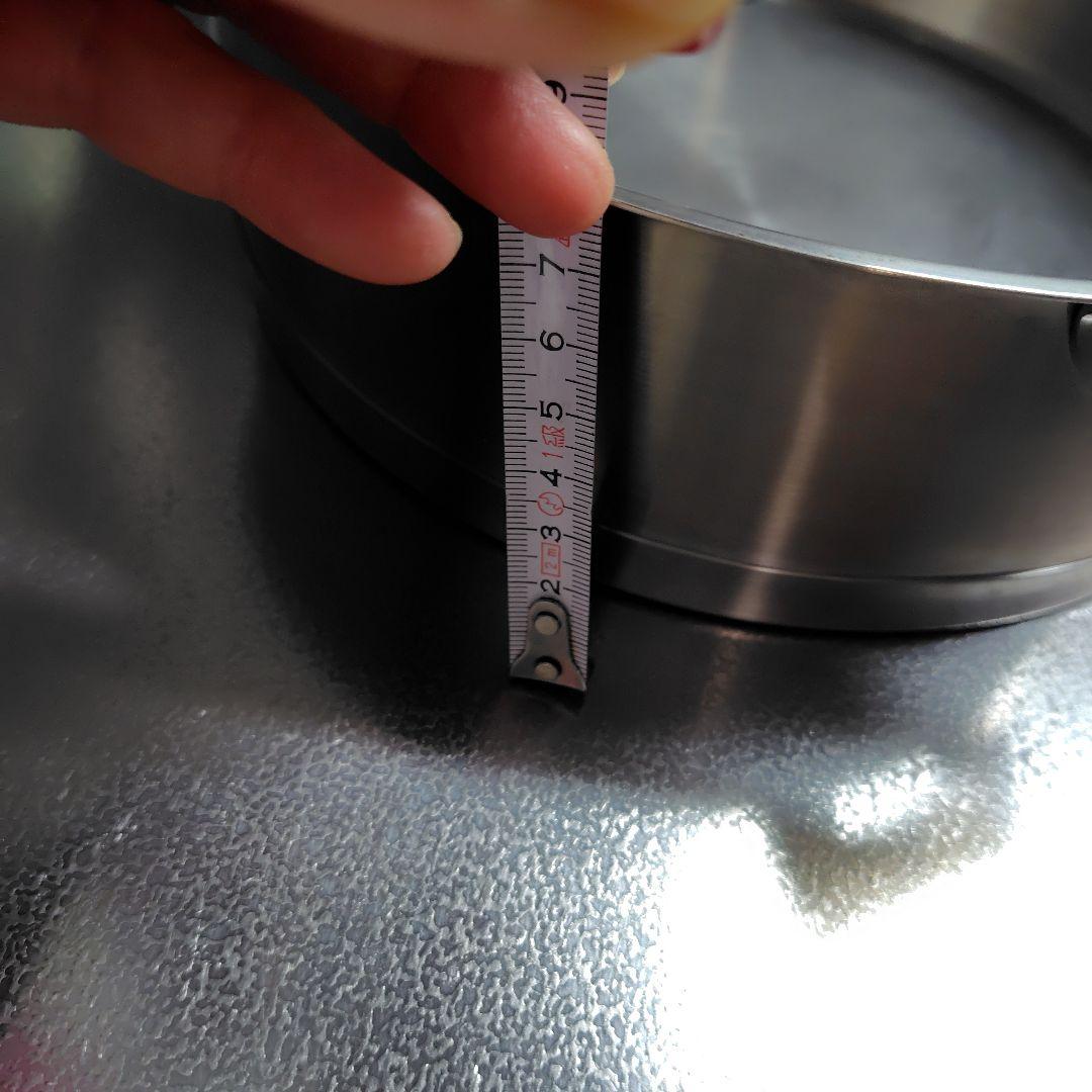 CRISTEL ステンレス鍋 取っ手付き