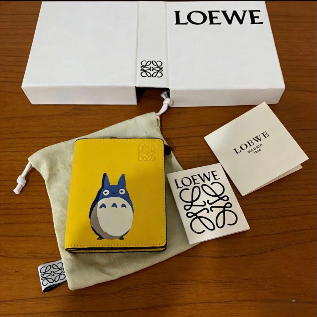 せ*な様 LOEWE ロエベ となりのトトロ 二つ折り財布
