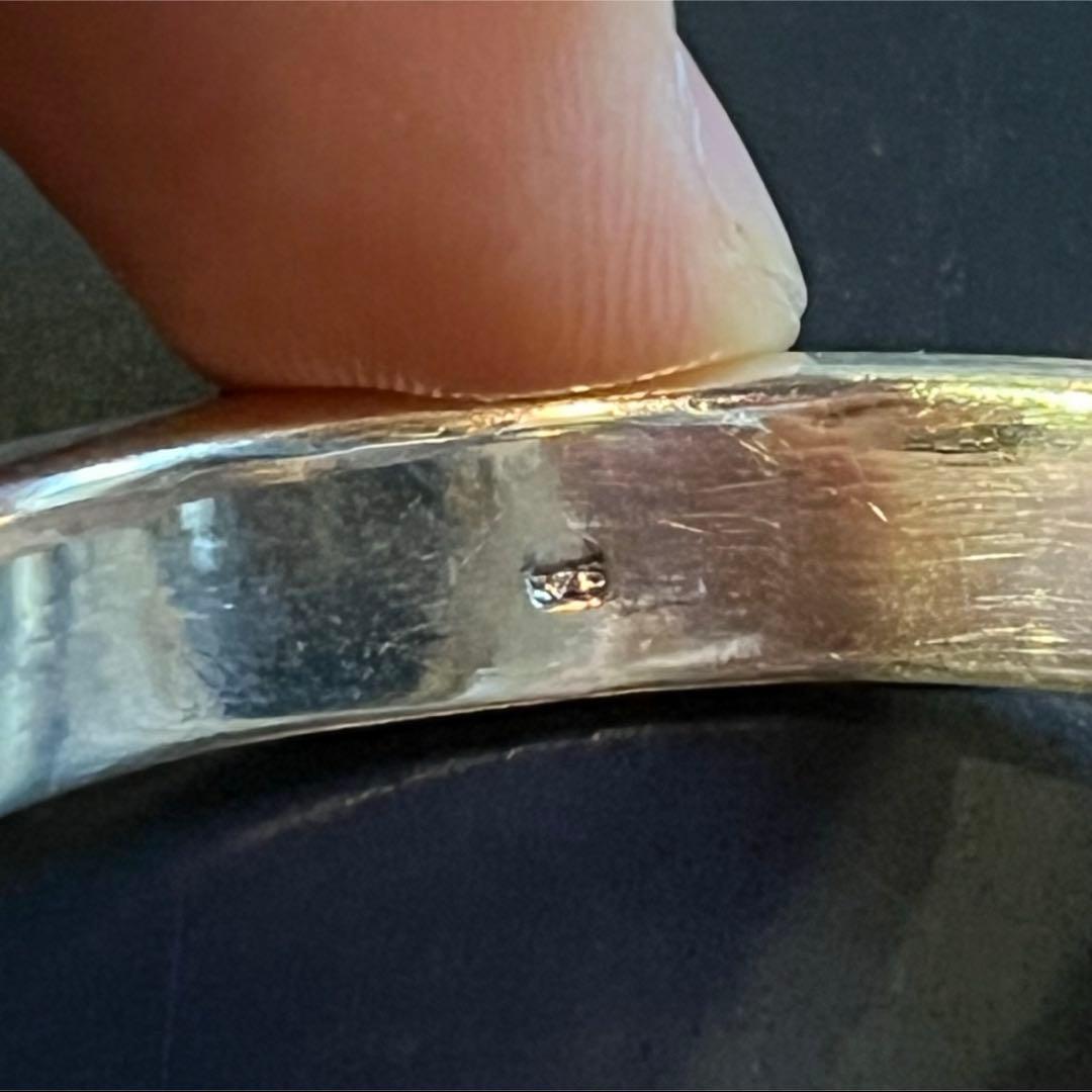 SILVER925 WAVE DESIGN BANGLE/シルバー/バングル