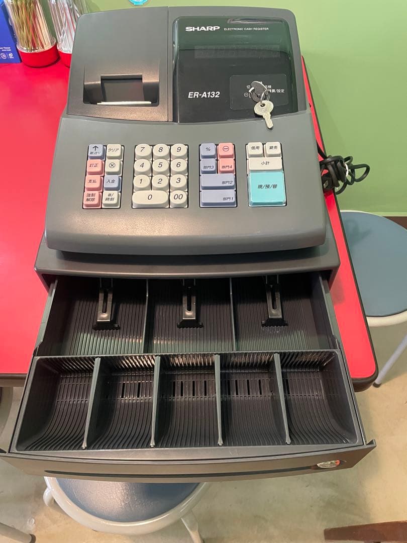 SHARP レジスターER-A123シャープ