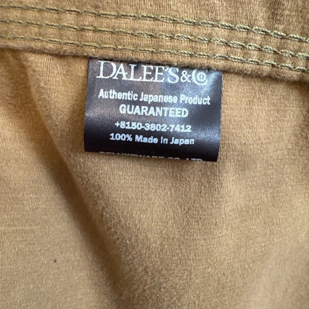 DALEE'S カーキ ジャケット 16oz ダンネーム　モンちゃん