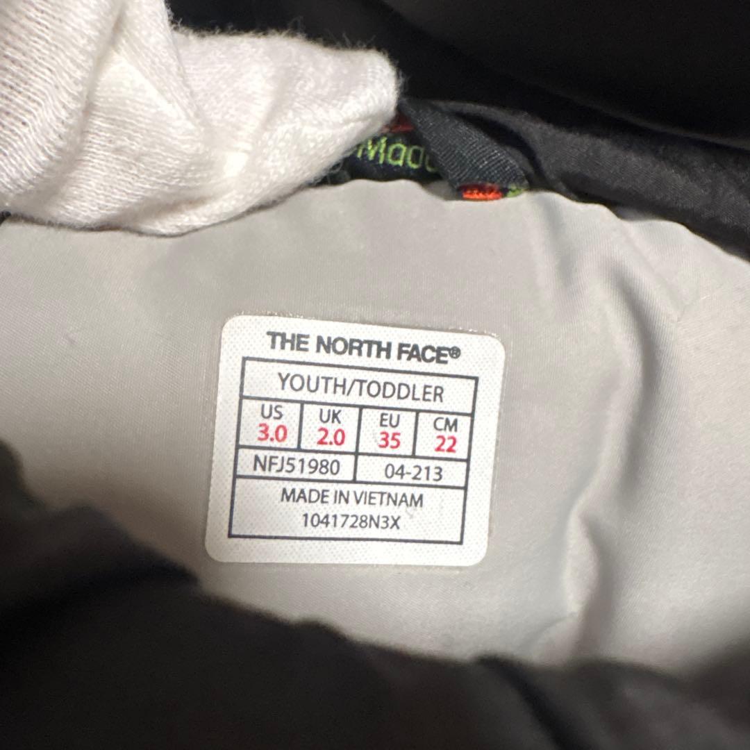 THE NORTH FACEノースフェイス　ヌプシブーツ22㎝　NFJ51980