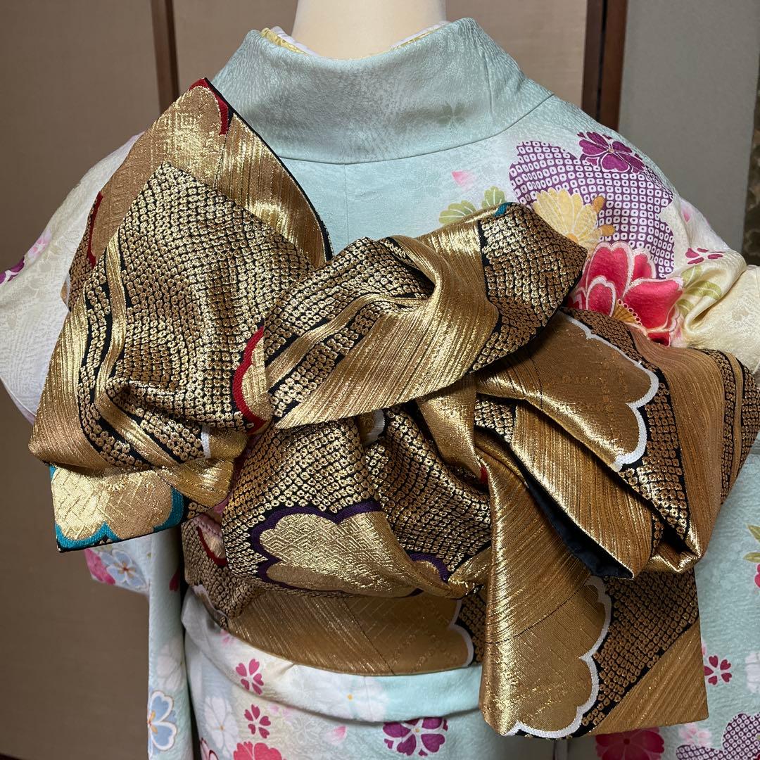 振袖　6点フルセット　成人式　結婚式　身丈159 裄69 美品