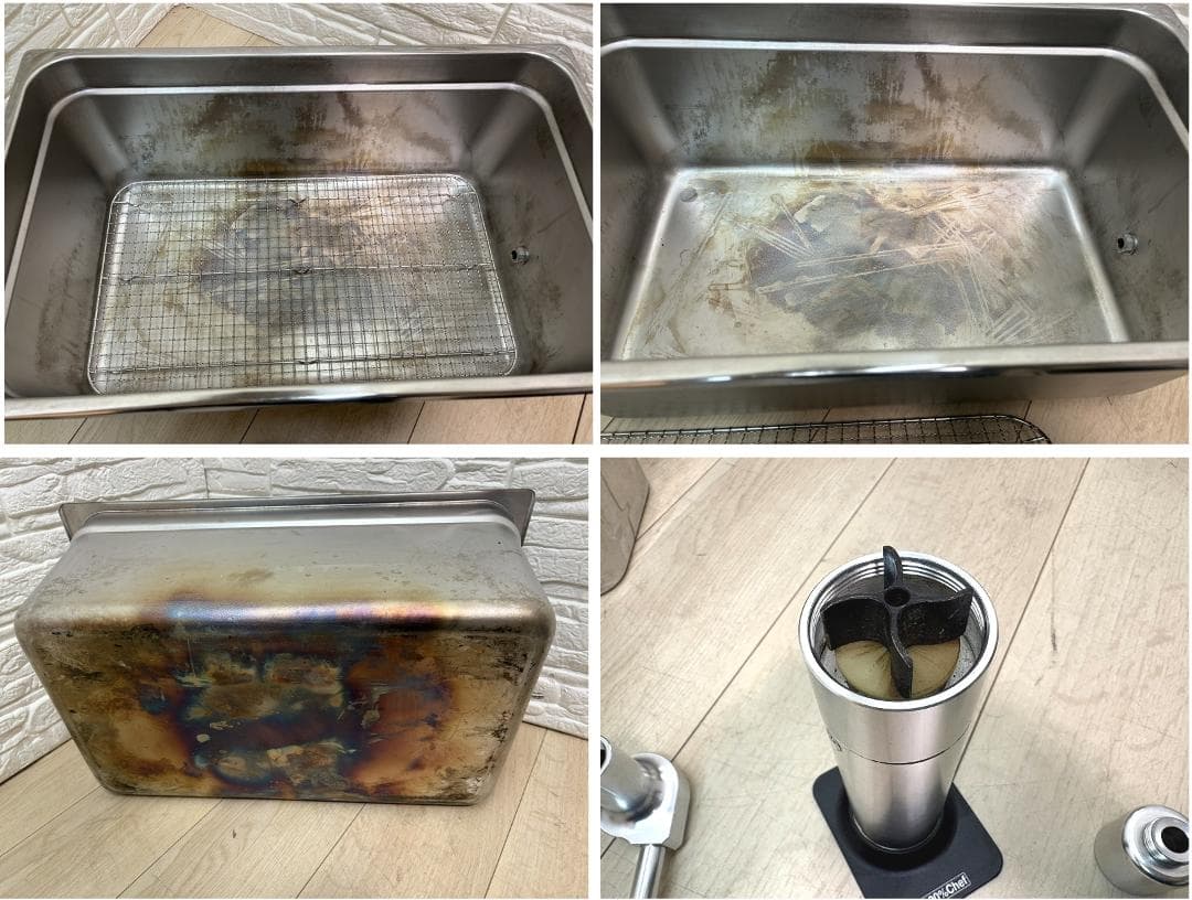 100%Chef 電動スモークマシン スーパーアラジン 燻製 オプション品付き