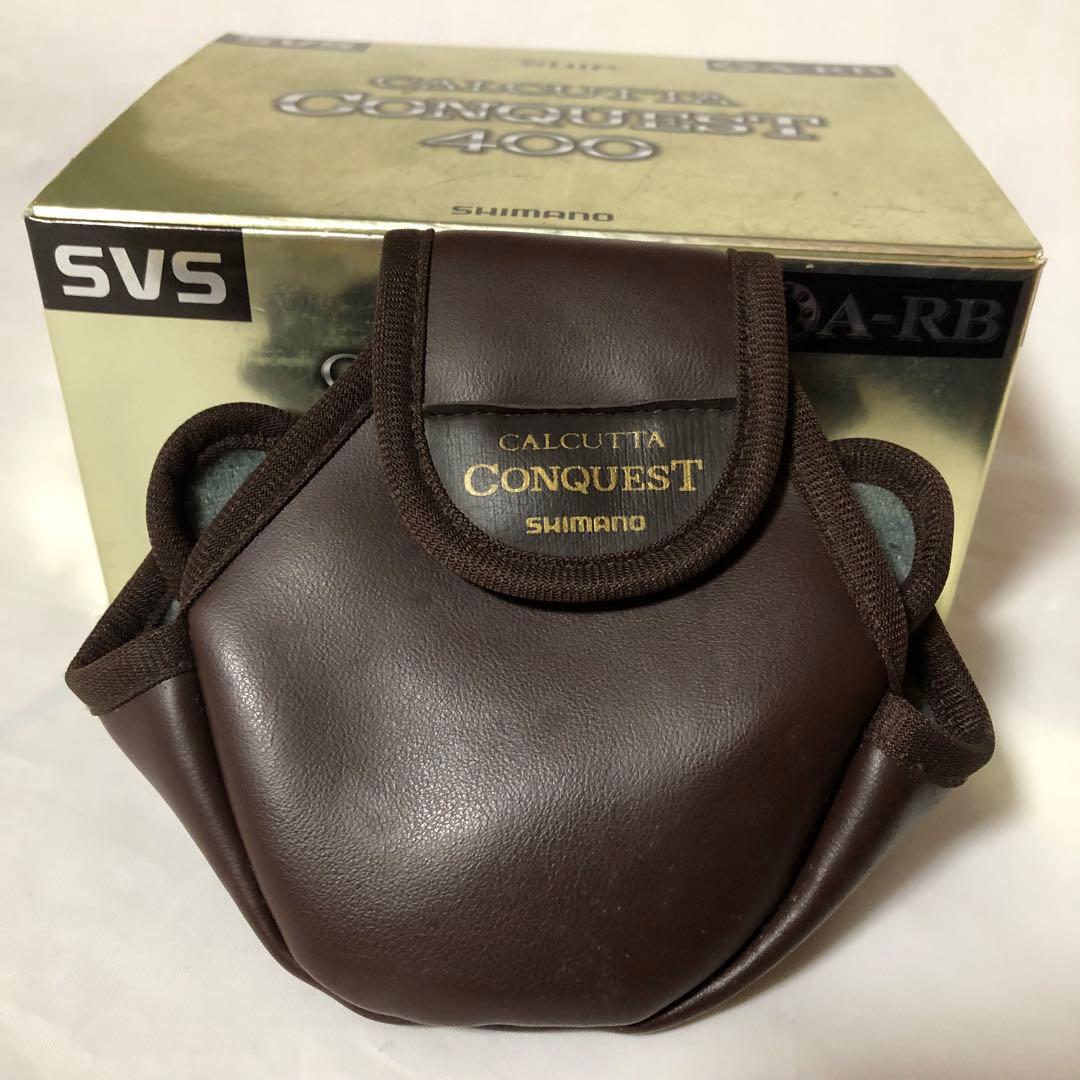 美品　SHIMANO シマノ　カルカッタコンクエスト400 RH444 リール
