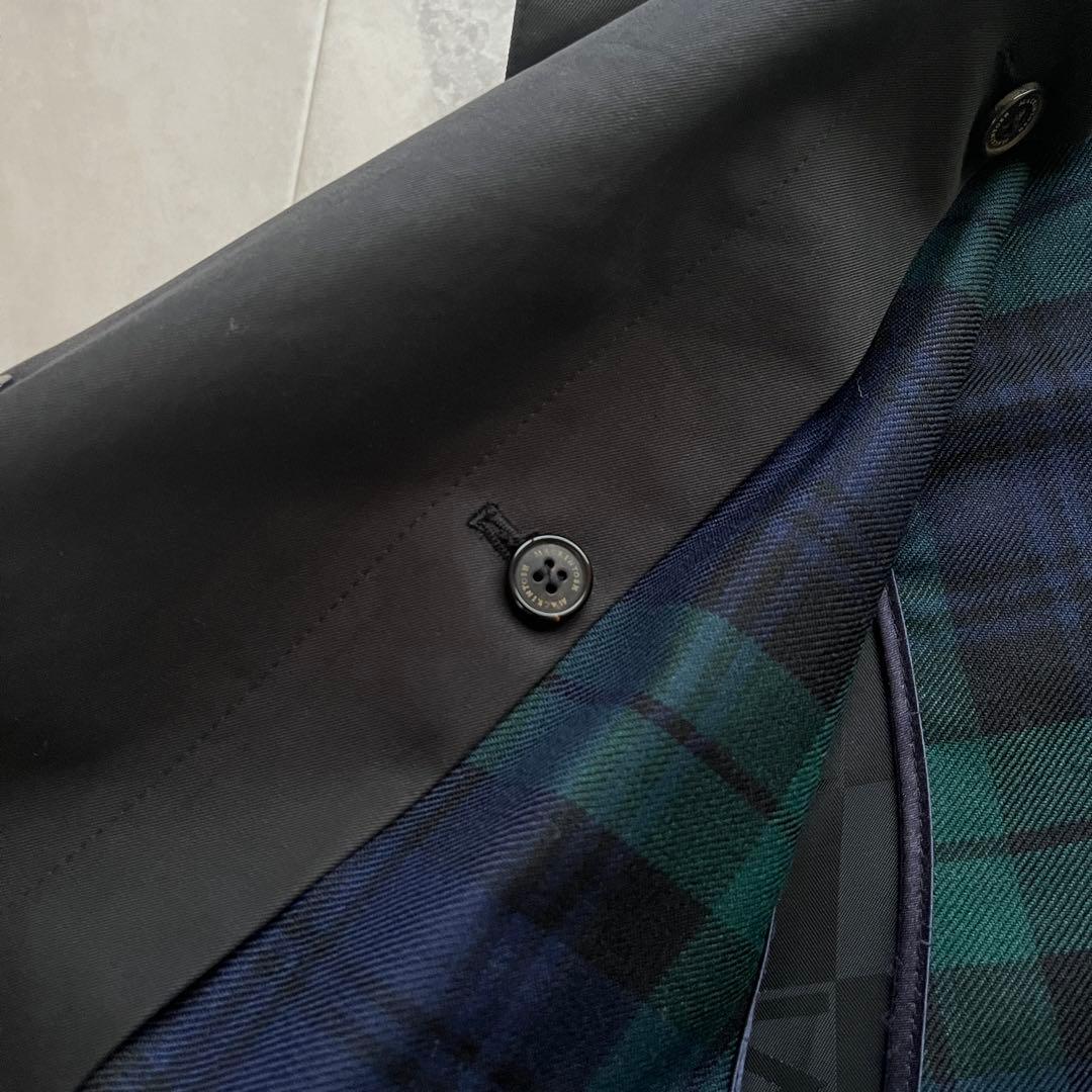 マッキントッシュ ダンケルド ウールライナー付 ステンカラーコート メンズ38