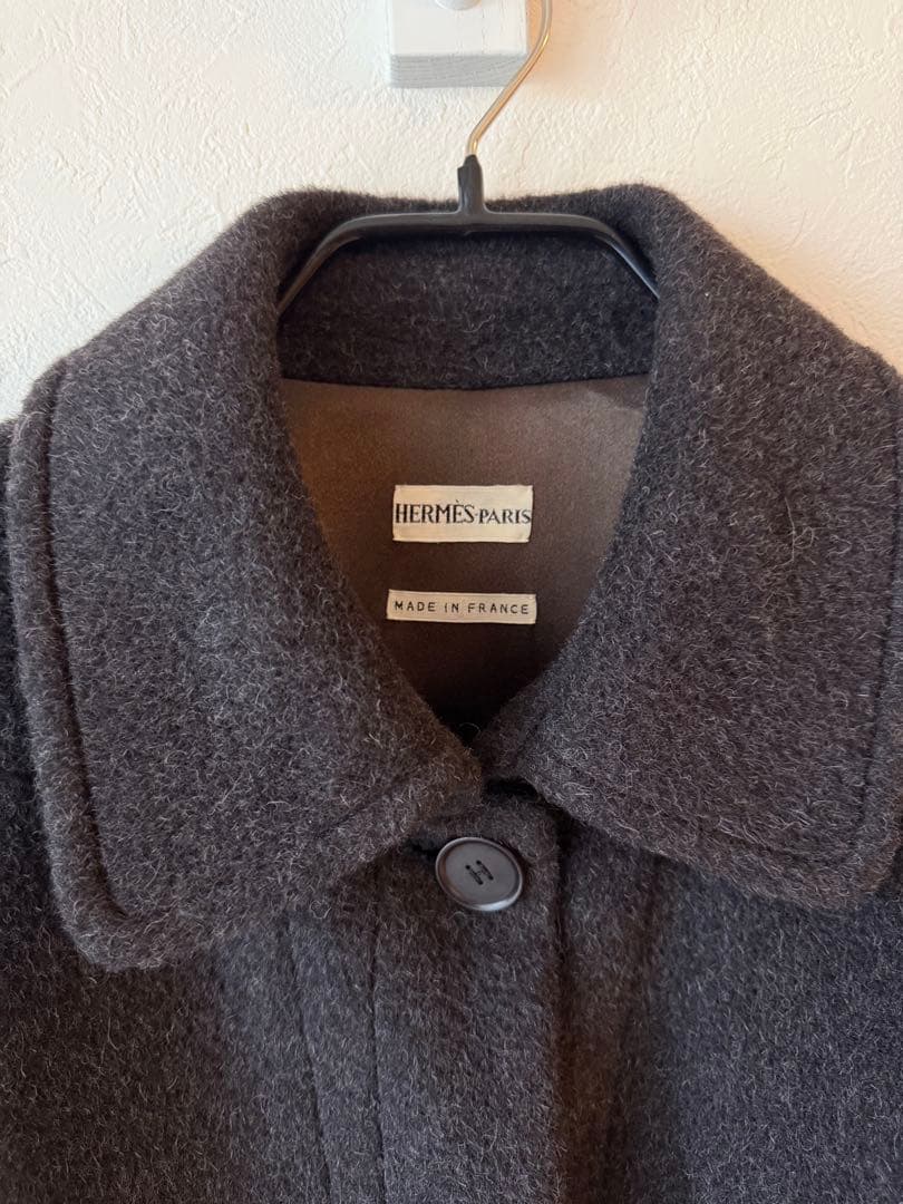 エルメス　マルジェラ期　ハーフコート　アルパカ100%