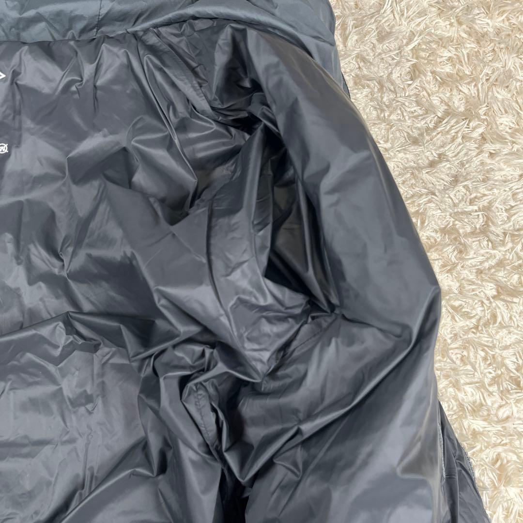 DANTON ダントン ミドルダウン フード付き コート Sサイズ グレー