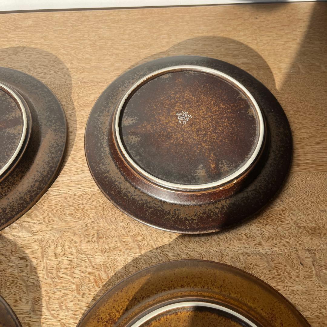 Arabia 20cm プレート　6枚セット　(品番12)