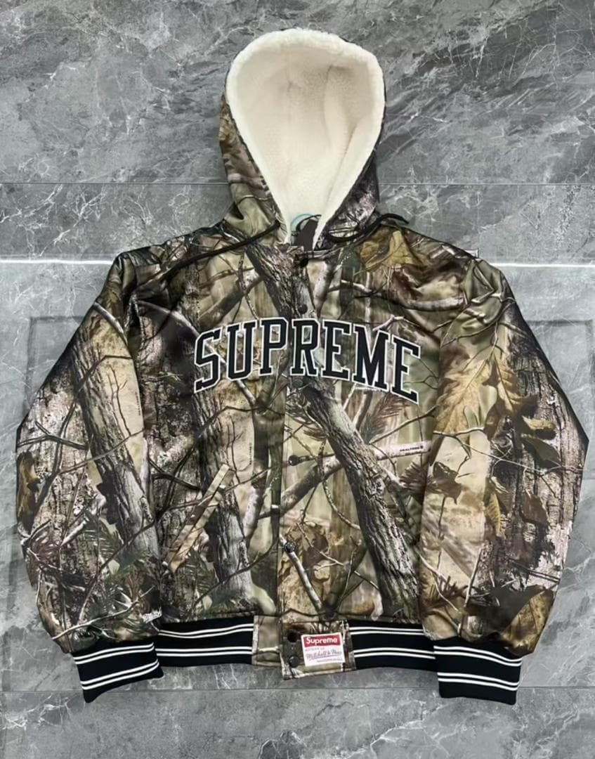 SUPREME 迷彩柄 フード付きジャケット