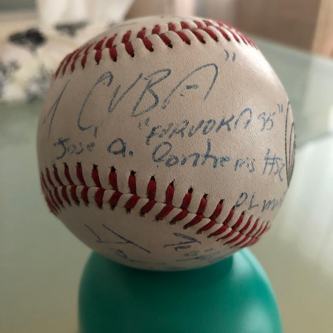 TEAM CUBA 1995直筆サイン入りボール