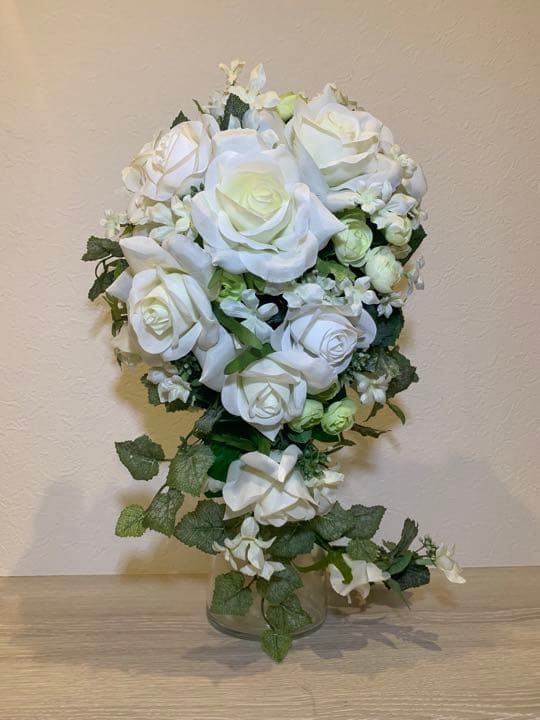 結婚式 造花ブーケ&ブートニア