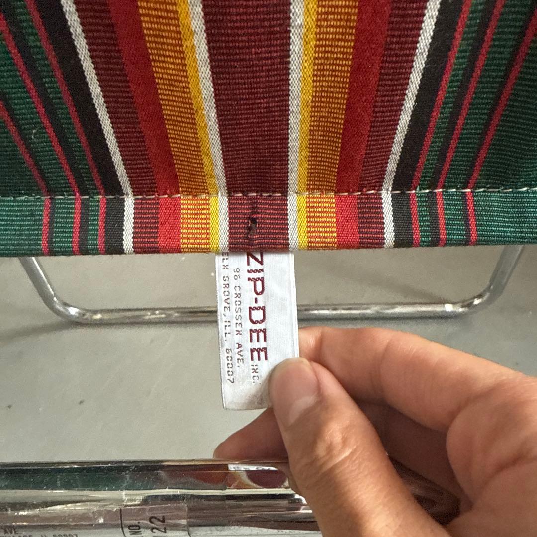 70s vintage zip dee ヴィンテージチェア　ジップディー