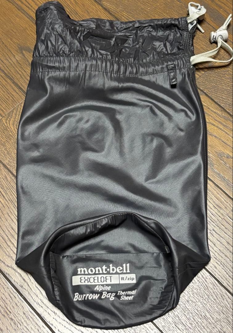 モンベル アルパインバロウバッグ サーマルシーツ シュラフ 寝袋