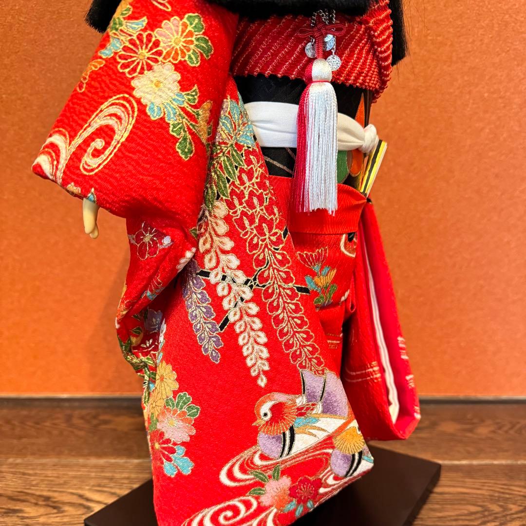 【直接取引限定】〈ガラスケース付き〉市松人形