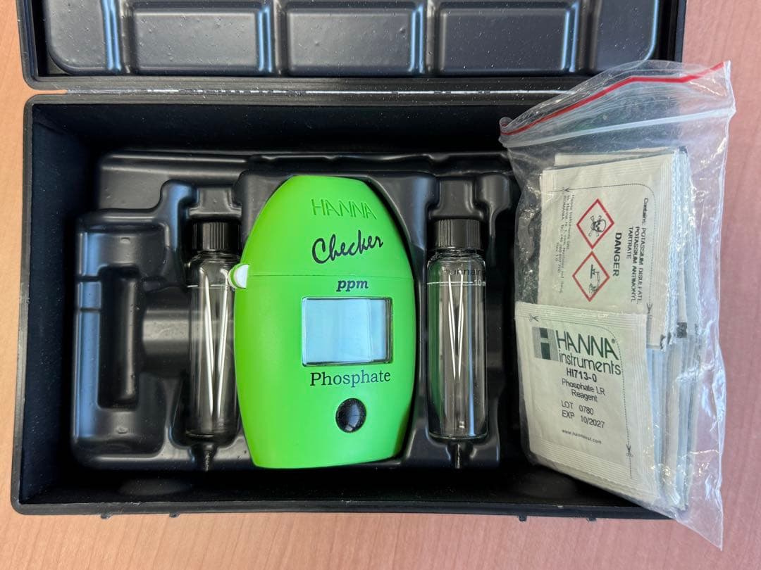 HANNA ハンナ　低濃度リン酸塩チェッカー　HI 713 試薬付