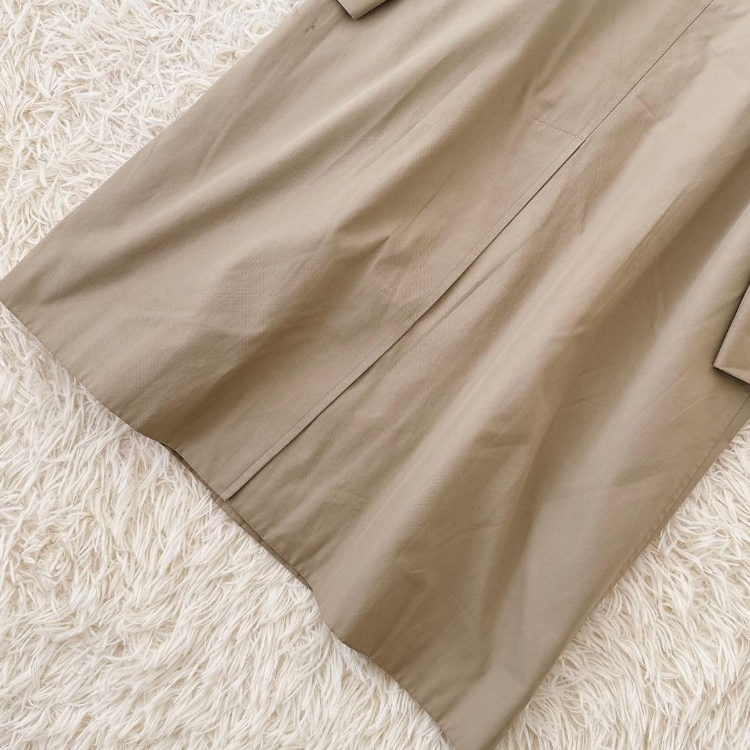 人気 L相当!!バーバリー ウールライナー ステンカラーコート ロング ベージュ