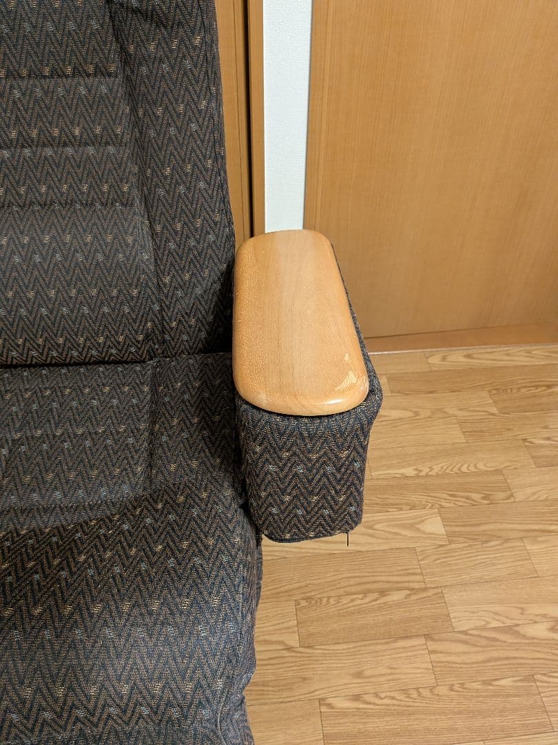 リクライニングチェア オットマン フルフラット 椅子 アームレスト