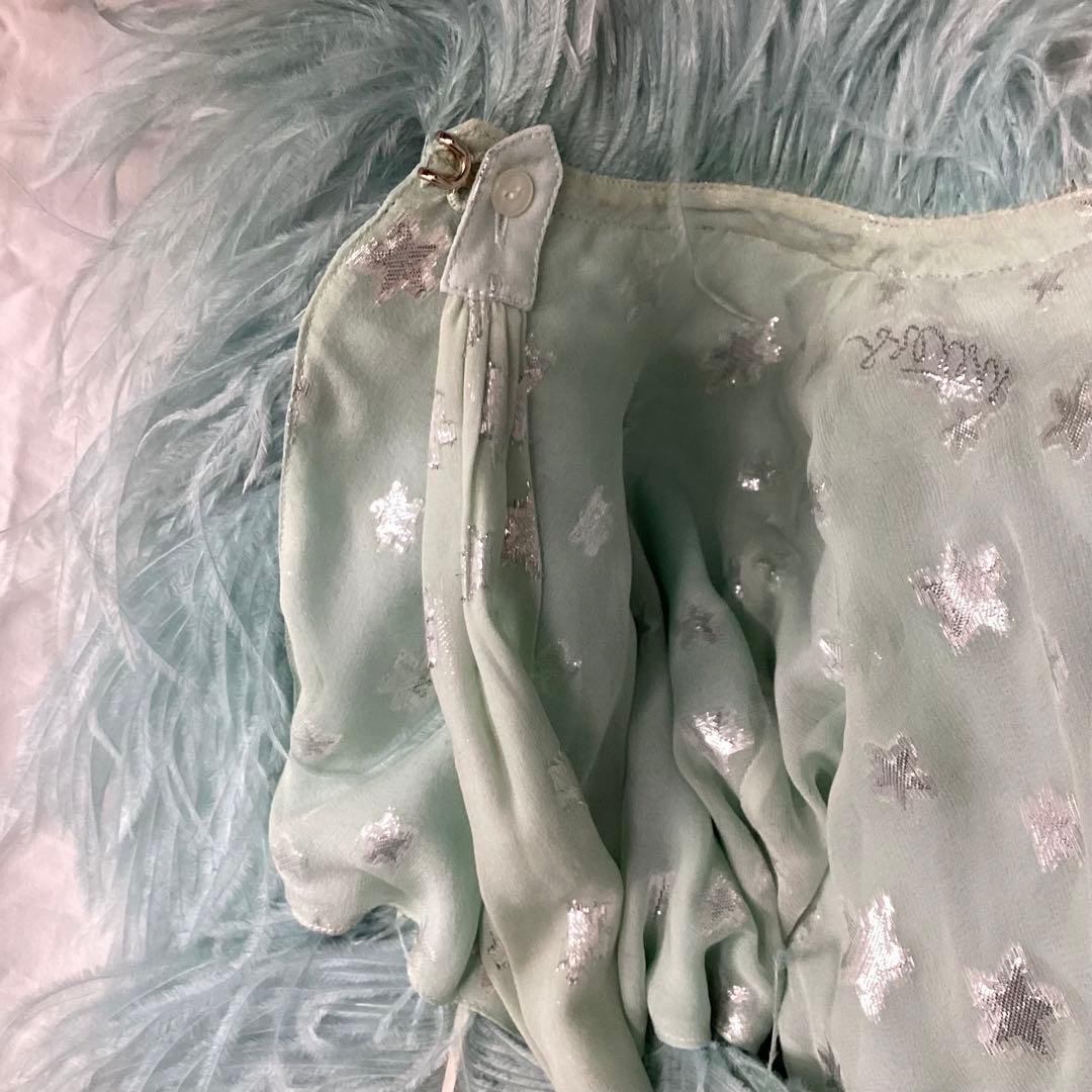 Sassyboo Sretsis ミントブルー オーストリッチ ケープ