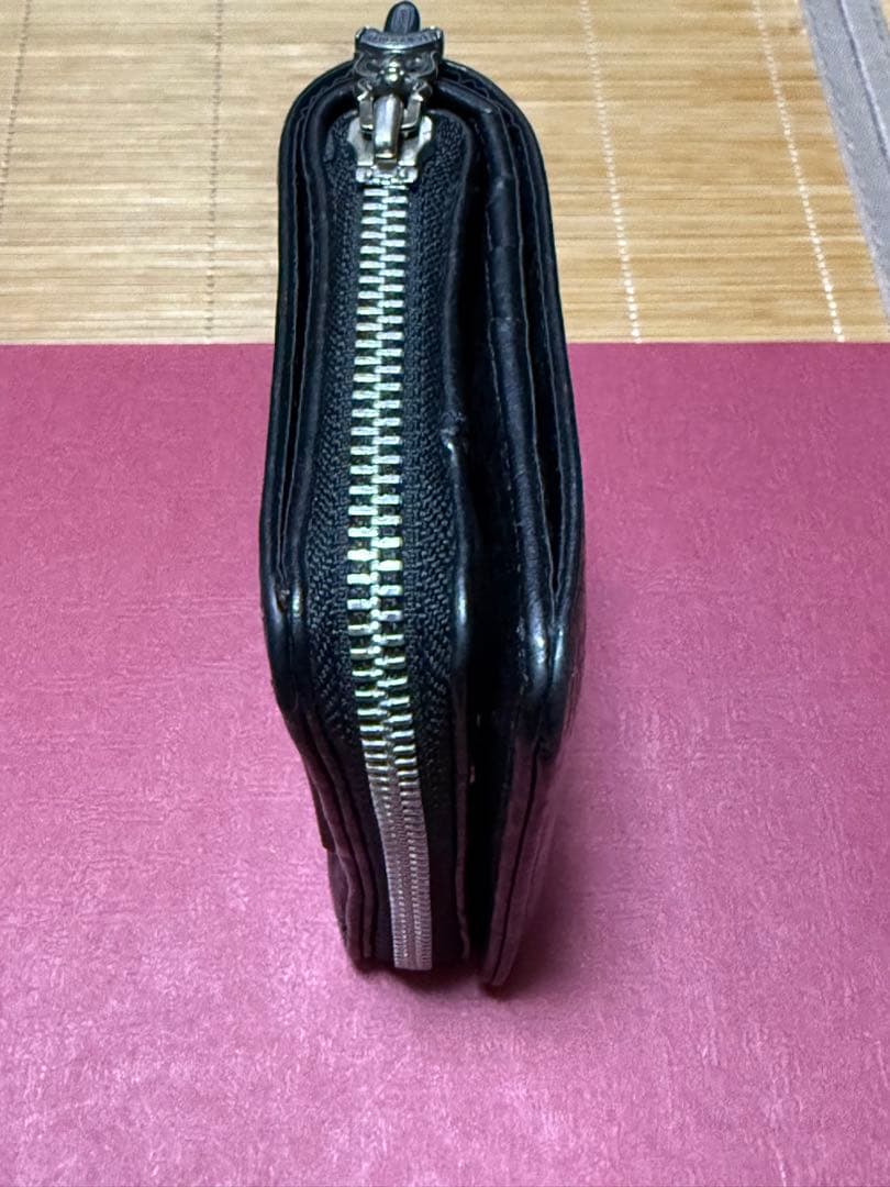 クロムハーツ スクエアジップビルウォレット