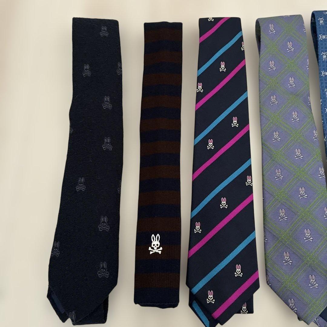 サイコバニー　ネクタイ6本セット