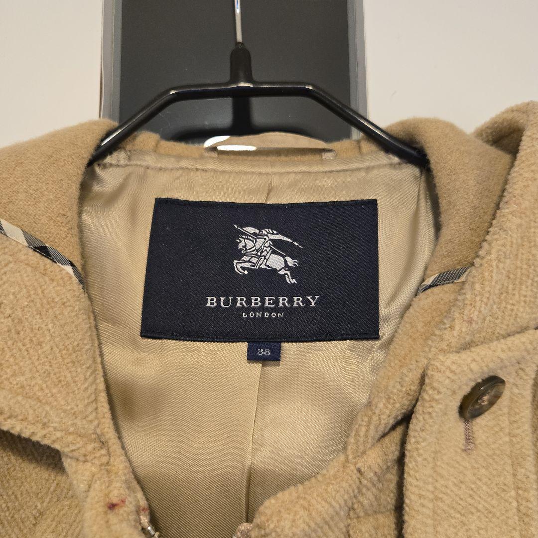BURBERRY ベージュ ダッフルコート 38