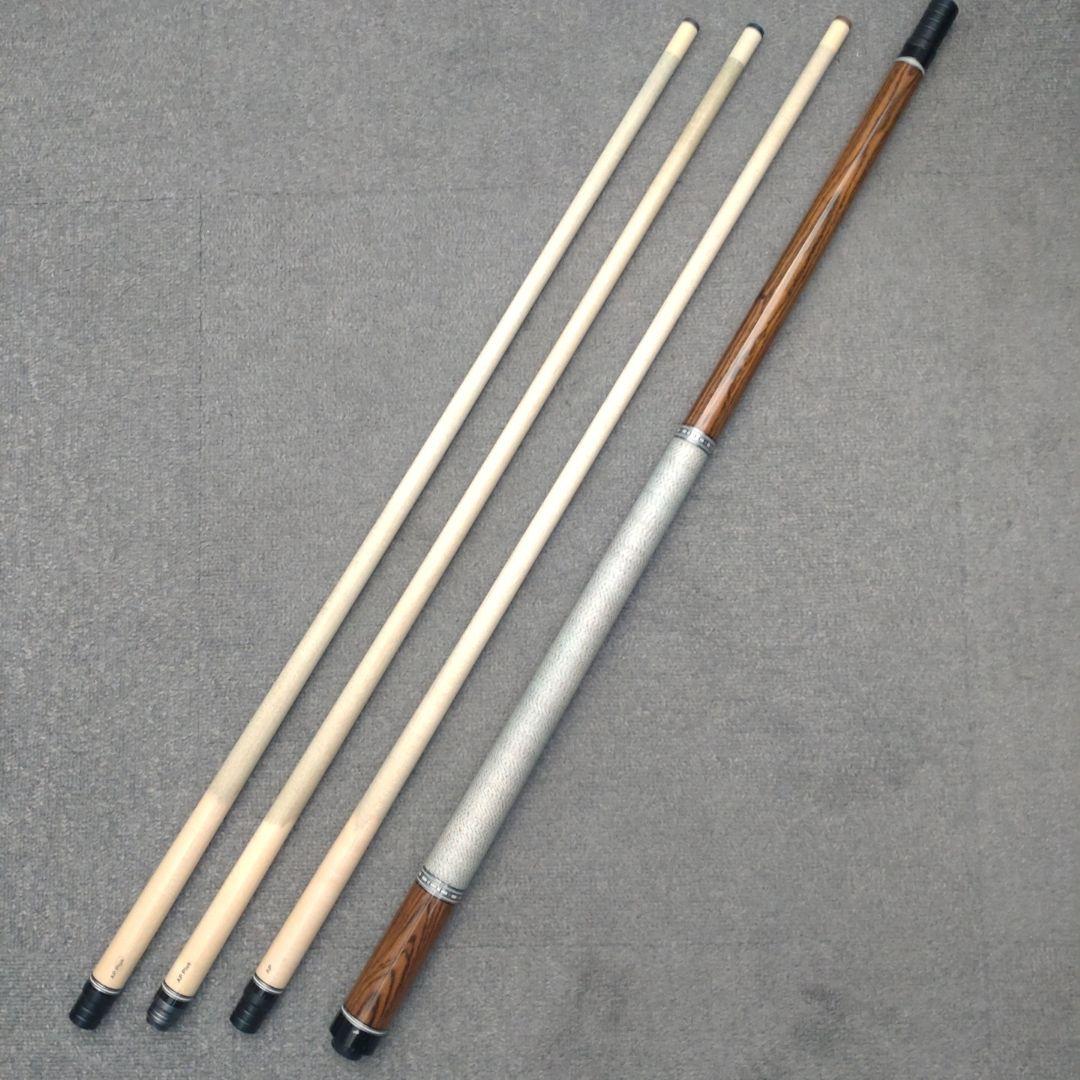 HOW CUE　ハオキュー　ボコテ　3シャフト　付属品多数　ビリヤード