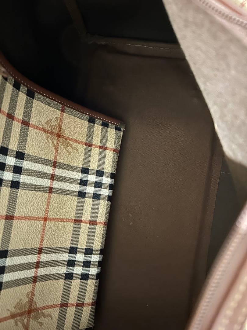 burberrys ノバチェック 2way ボストンバッグ