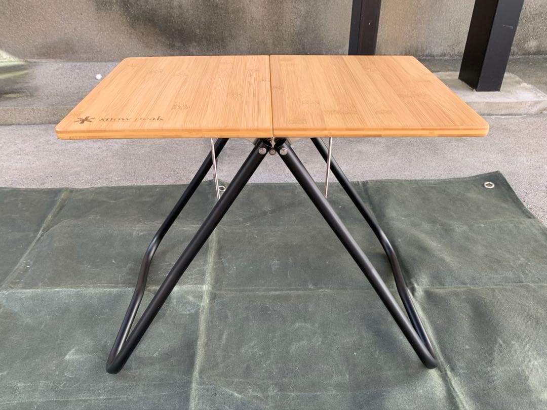 スノーピーク FES-132 Myテーブル竹 ブラック雪峰祭 限定商品