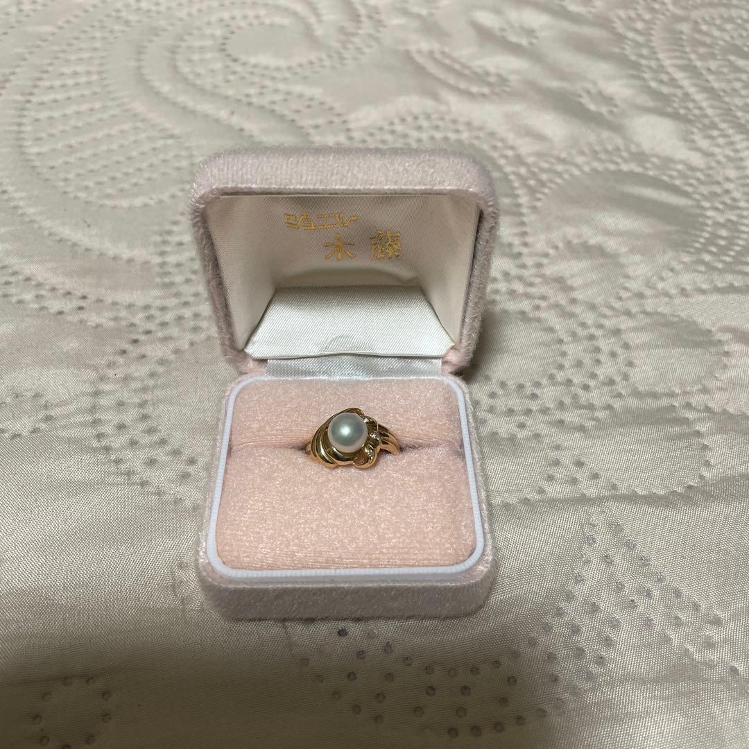 ゴールドパールリング