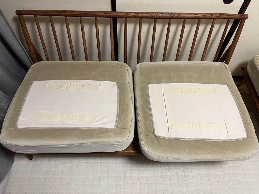 【MOMO NATURAL】 CLOUD SOFA 2Pソファ①※セット販売希望