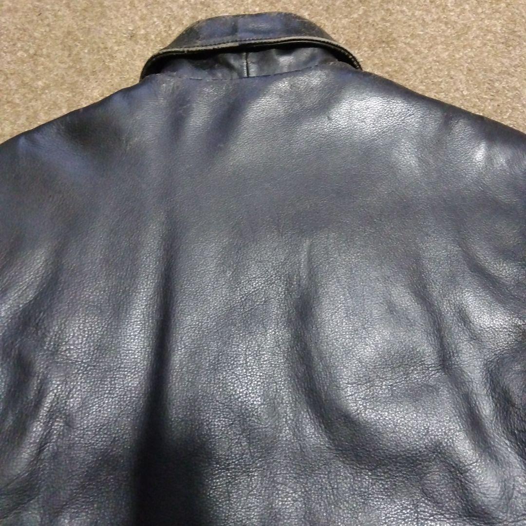 38inch ヴィンテージ ハーレーダビッドソン シングル ライダースジャケット