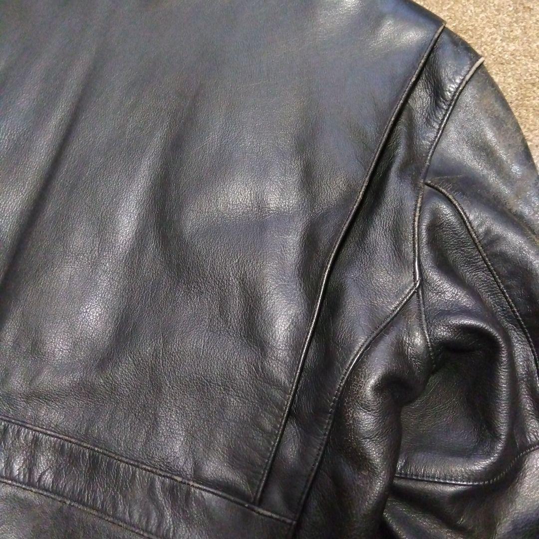 38inch ヴィンテージ ハーレーダビッドソン シングル ライダースジャケット