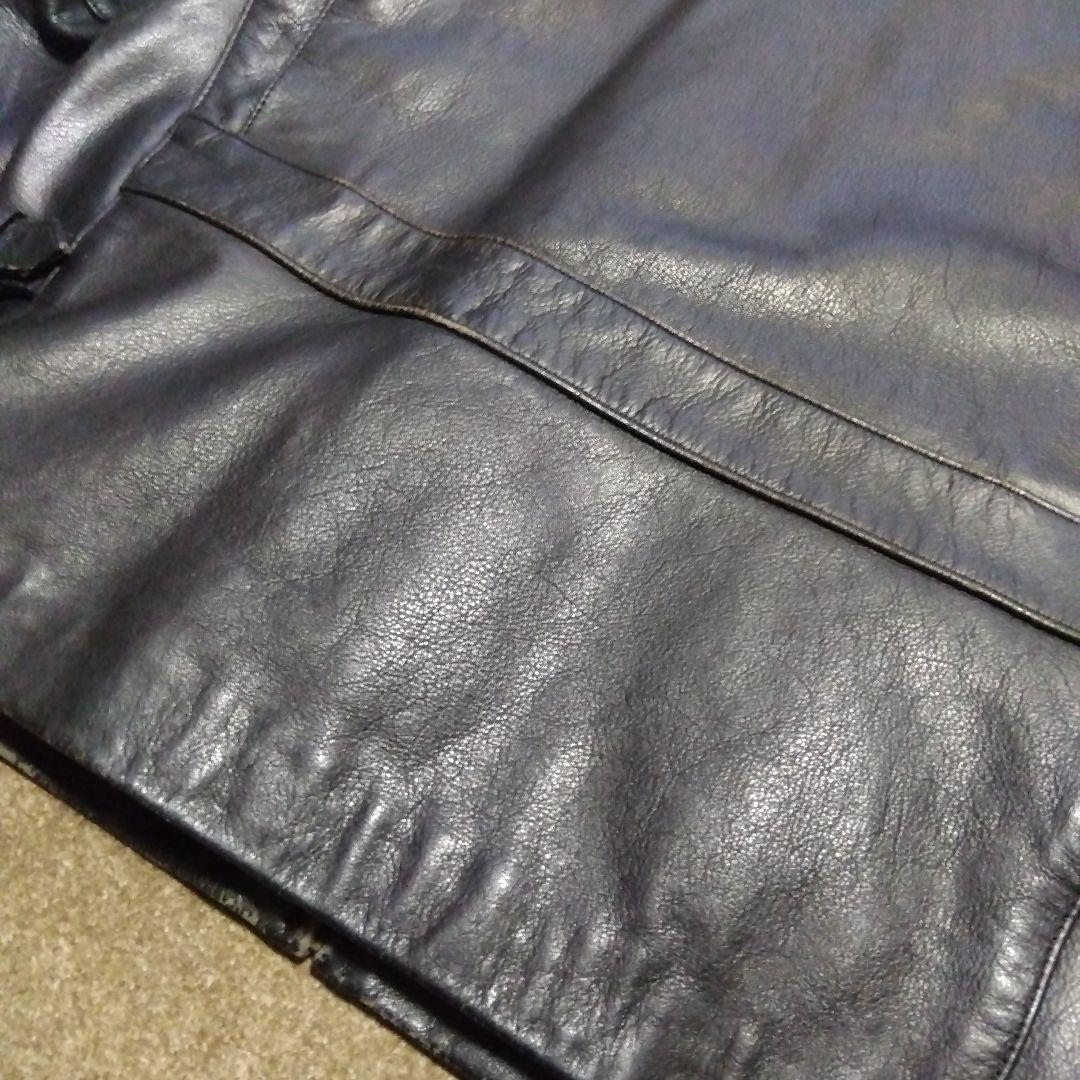 38inch ヴィンテージ ハーレーダビッドソン シングル ライダースジャケット