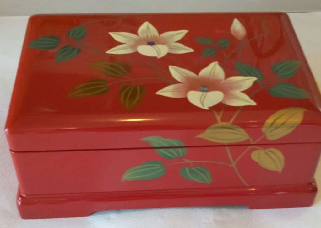 オルゴール付宝石箱(桜さくら)