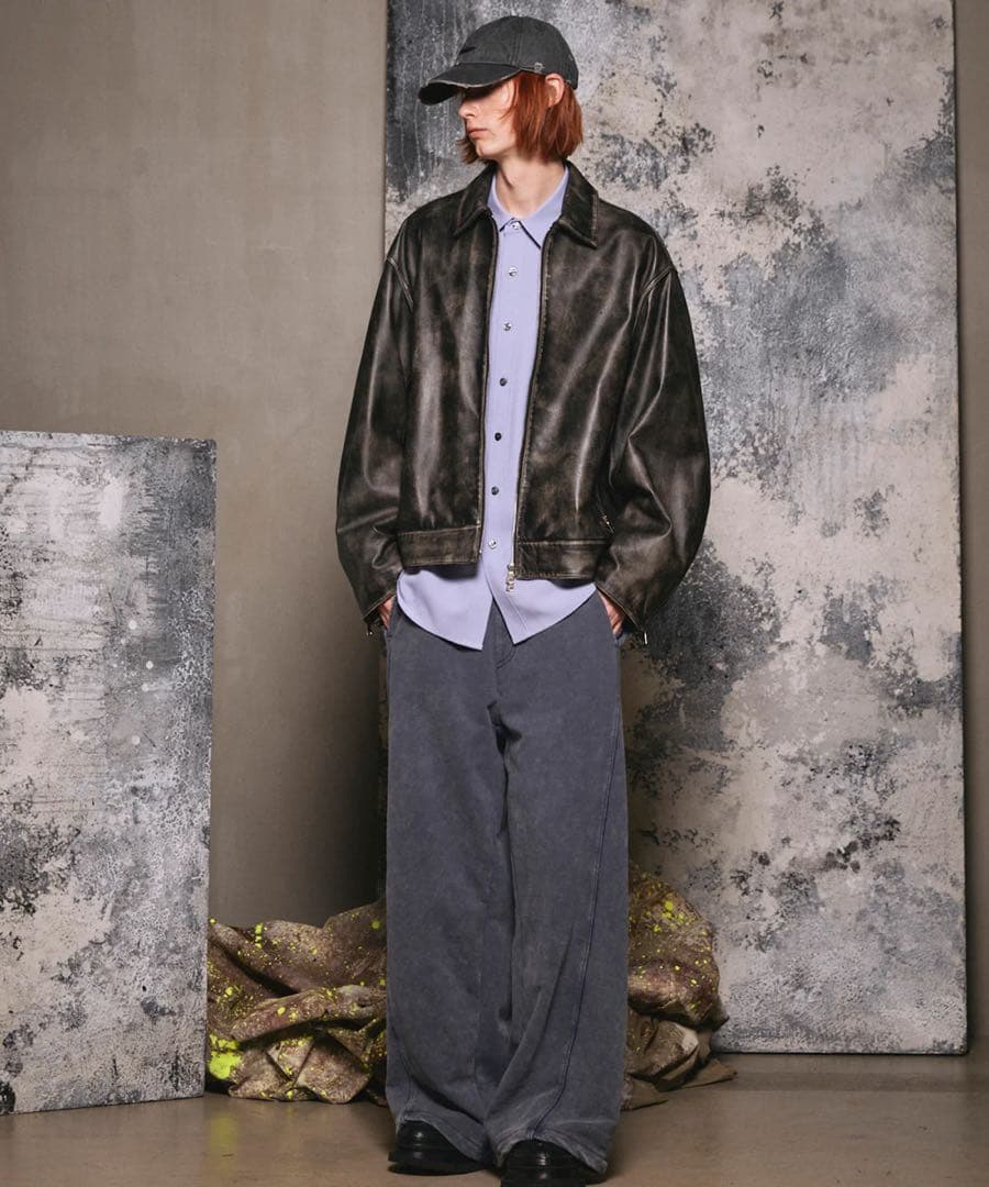 MAISONSPECIAL シングルライダースジャケット