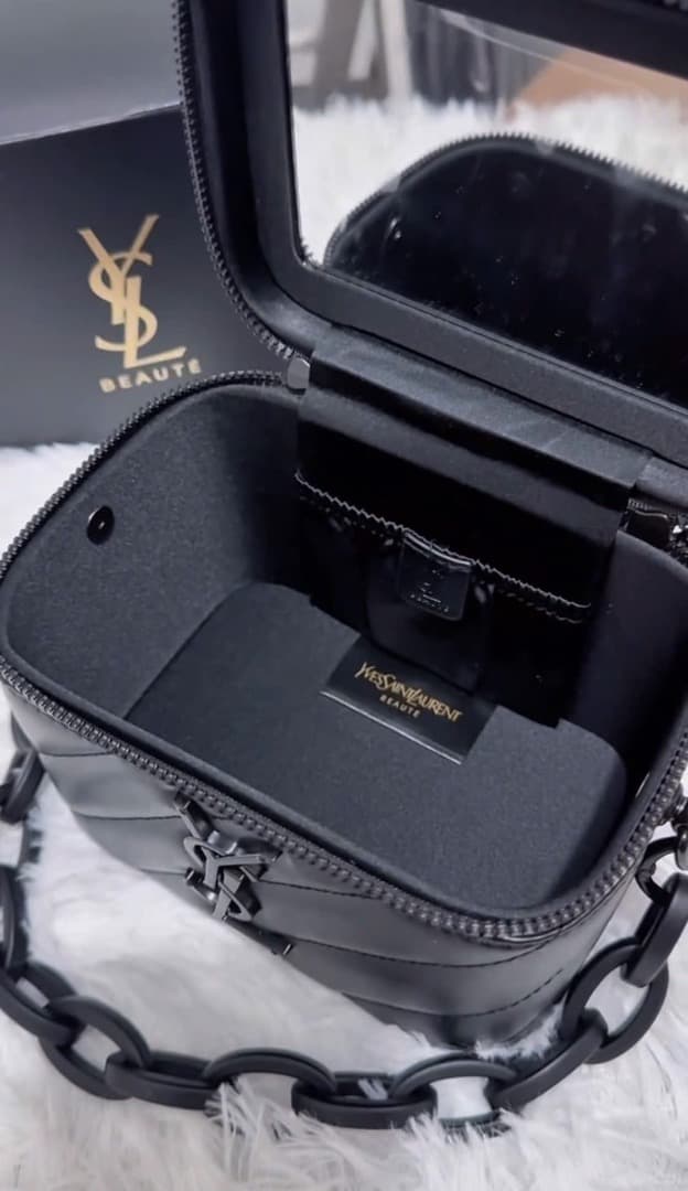 イヴサンローラン ヴァニティポーチ YSL メイクボックス